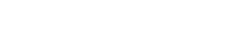 MEDIAERN logo white